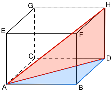 Right Triangle in Cuboid